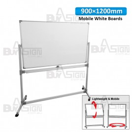 Mobile Magnetic Whiteboards 900x1200mm